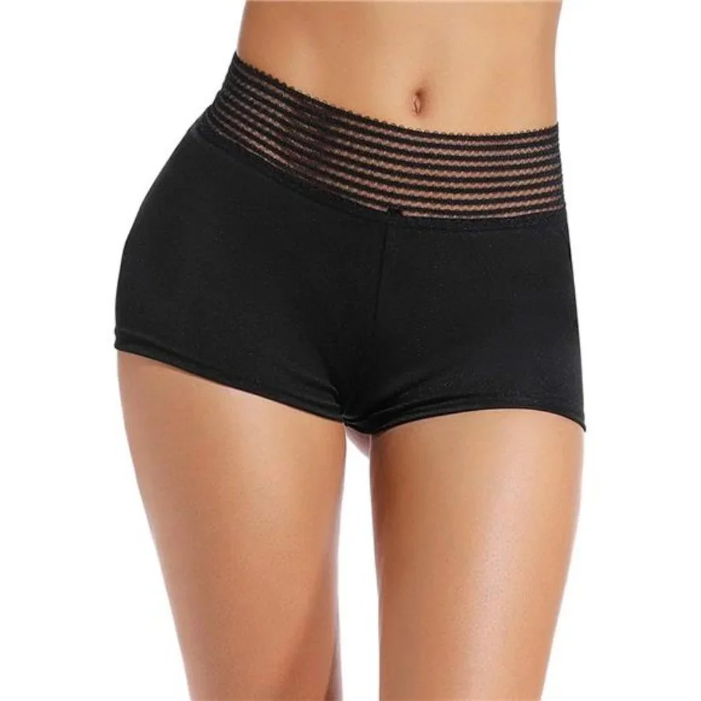 Great Womens High Waisted Workout Scrunch Bottom Shorts Pants Ruched Yoga Shorts - Picture 2 of 4